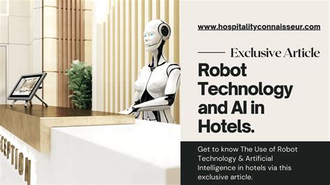 Use Of Robot Technology And AI In Hotels Community HC