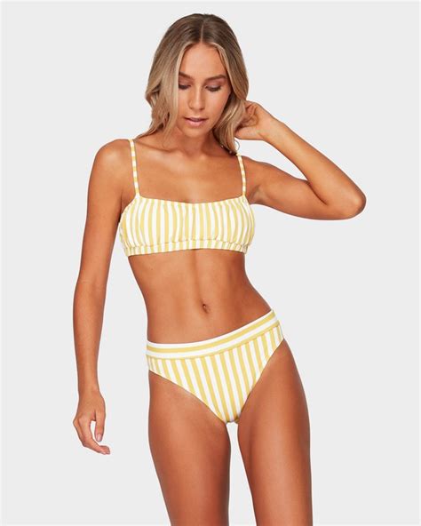 Cassy Stripe Maui Rider Bikini Bottoms Billabong