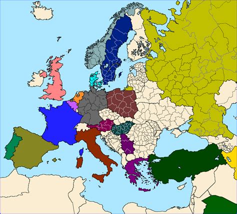 OTL 'Standard' Maps of Europe | alternatehistory.com