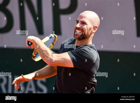 Adrian Mannarino Of France During The French Open Roland Garros