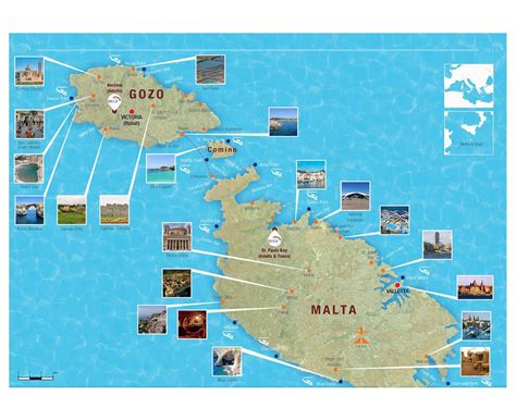 Mapas De Malta Colecci N De Mapas De Malta Europa Mapas Del Mundo