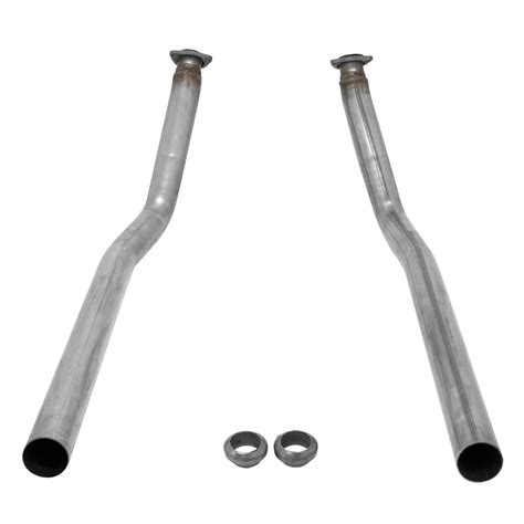 1967 1972 Chevrolet C10 Pickup Manifold Downpipe Kit Flowmaster 81072 Stainless Steel Tubing