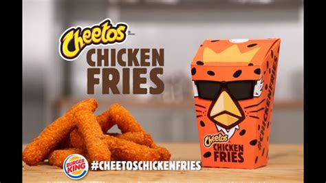 Burger King Launches Cheetos Chicken Fries