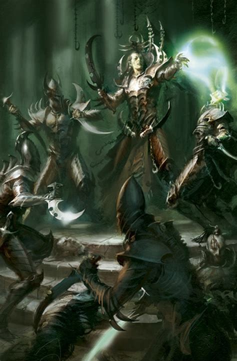 Warhammer K Dark Eldar Art