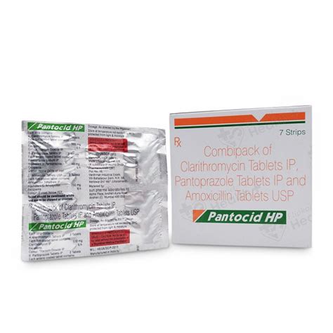 Buy Pantocid Hp Kit Tablet 6 Combikit Online At Best Price In India