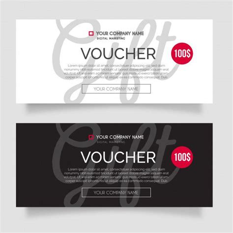 Современная подарочная карта Бесплатно векторы Gift voucher design