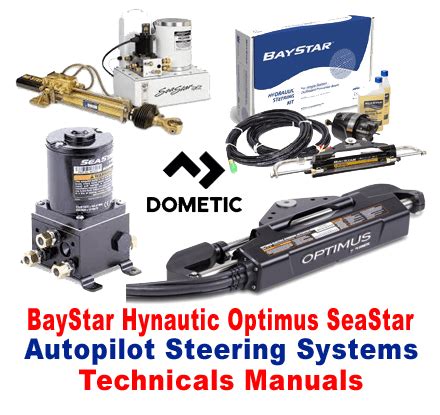 Baystar Capilano Hynautic Optimus Seastar Autopilot Steering Systems