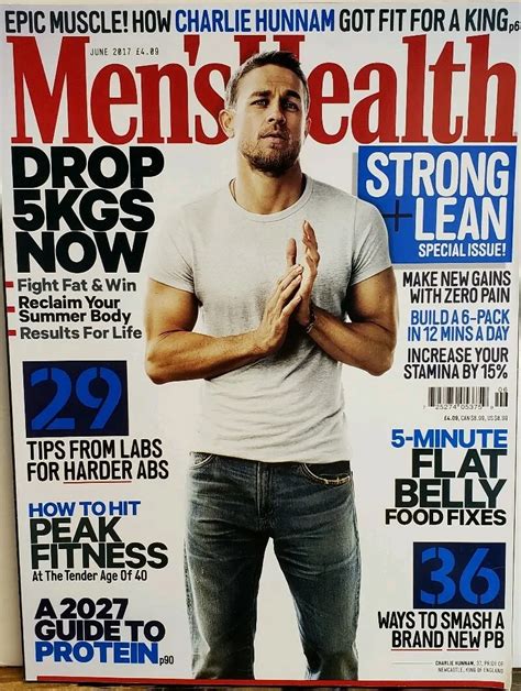 Charlie Hunnam Photo Shoot Mens Fitness