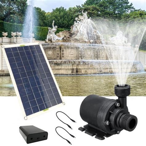 Kit Pompe De Fontaine Solaire 20W YOSOO Submersible Silencieuse 12V