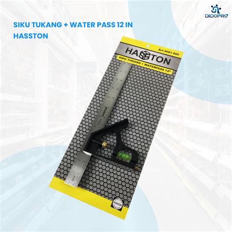 Jual Hasston Prohex Siku Tukang Waterpass Inch Kombinasi Siku