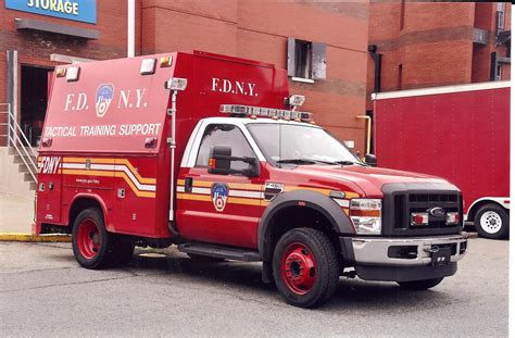 FDNY Bureau Of Training TTS Unit. | Fire trucks, Fdny, Fire service