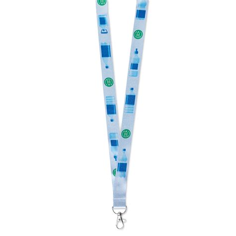 Cordon Tour De Cou En Pet Recycl European Lanyard Vertlapub