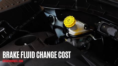 Brake Fluid Change Cost 2025: How Much Is It?