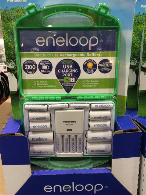 Panasonic Eneloop Rechargeable Battery Kit Costco Chaser