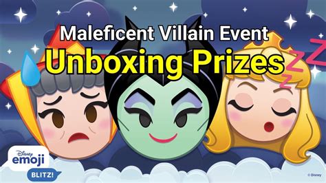 Maleficent Villain Event Prizes 052024 Disney Emoji Blitz Youtube