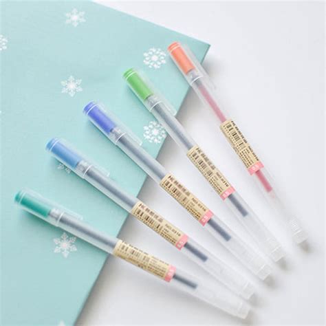 Muji Style Color Gel Pens (12 Pcs) – Pencil Box Factory