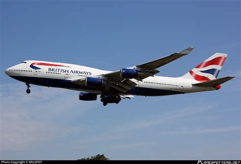 G CIVB British Airways Boeing 747 436 Photo By MILSPOT ID 266714