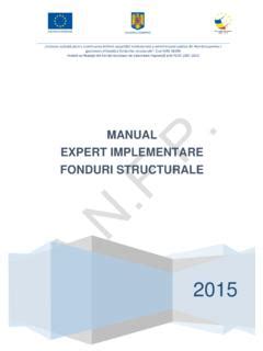 Manual Expert Implementare Fonduri Structurale Manual Expert