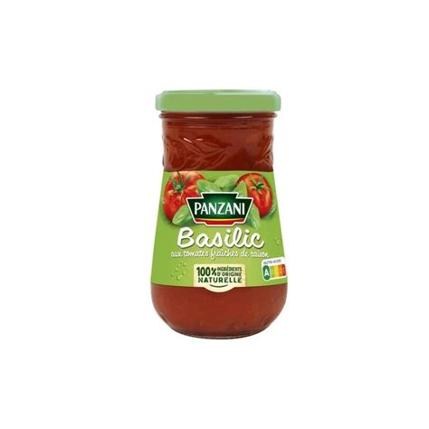 Sauce Tomate Basilic PANZANI Le Pot De 210 G