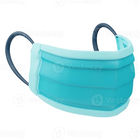 Surgical Mask Medicine 3d Illustration 24486860 Png