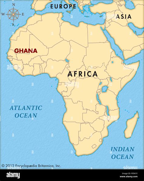 Kingdom Ghana Maps Cartography Geography Kingdom Hi Res Stock