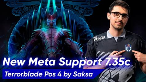 Saksa TERRORBLADE SUPPORT 4 Pos Dota 2 7 35c Pro Gameplay YouTube