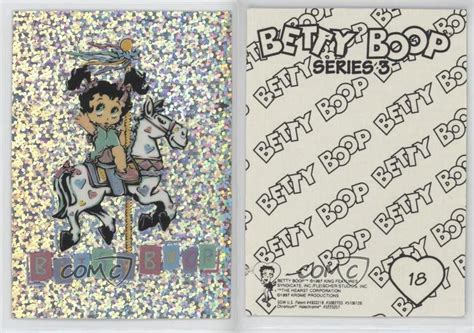 Krome Series Chromium Sparkle Chrome Sticker Betty Boop Bitsy