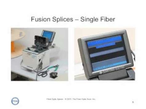 FOA Lecture 6 Fiber Optic Splices YouTube