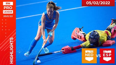 Fih Hockey Pro League Season Netherlands Vs Spain Women Game