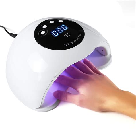 Sun T5 72W Professional 36 LED UV Nail Dryer Machine Toe Nail Gel