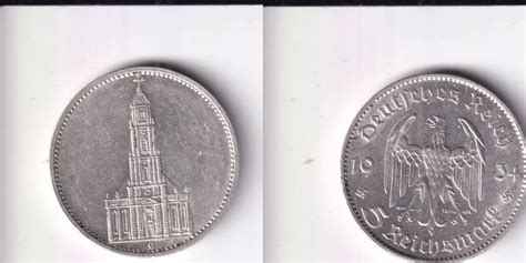 Deutsches Reich Drittes Reich Reichsmark G Garnisonkirche