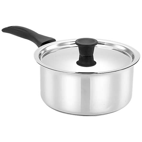 Buy Bergner Stainless Steel Saucepan Induction Base 18 Cm With Lid Stainless Steel Handle