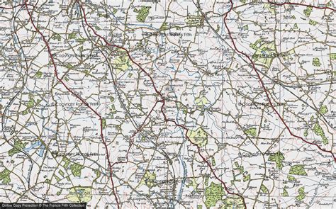 Historic Ordnance Survey Map of Knowle, 1921 - Francis Frith