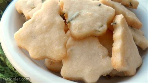 Rosemary Shortbread Cookies