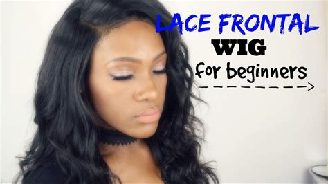 Lace Frontal Wig For Beginners Detailed Tutorial Youtube