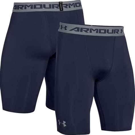 2016 Under Armour Mens Heatgear Long 9 Compression Shorts