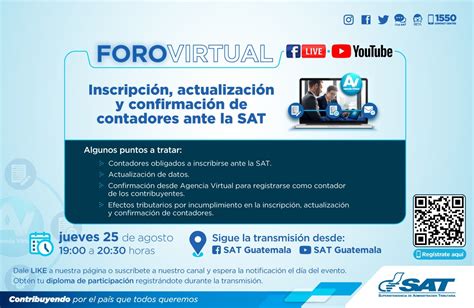 Sat Guatemala On Twitter Te Esperamos Ma Ana A Las De La Noche Para