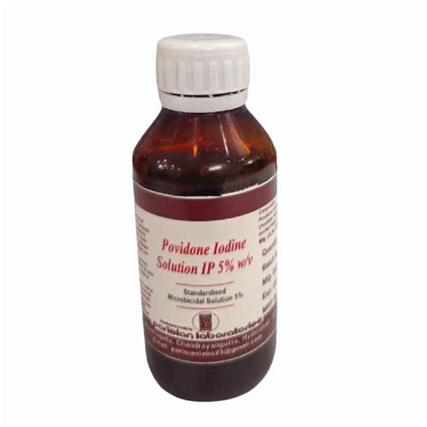 Composition 5 100ML Povidone Iodine Solution IP LIQUID At Rs 22