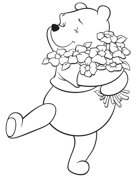 Free Winnie The Pooh Valentines Day Coloring Pages Download Free Winnie The Pooh Valentines Day