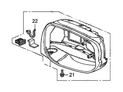 Tf E Genuine Honda Housing Set L