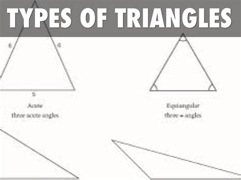 What Are All The Types Of Triangles Classifying Triangles Passys