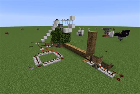 auto tree farm Minecraft Map