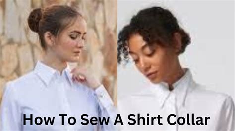 How To Cut And Sew A Perfect Shirt Collar Beginner Guide Youtube