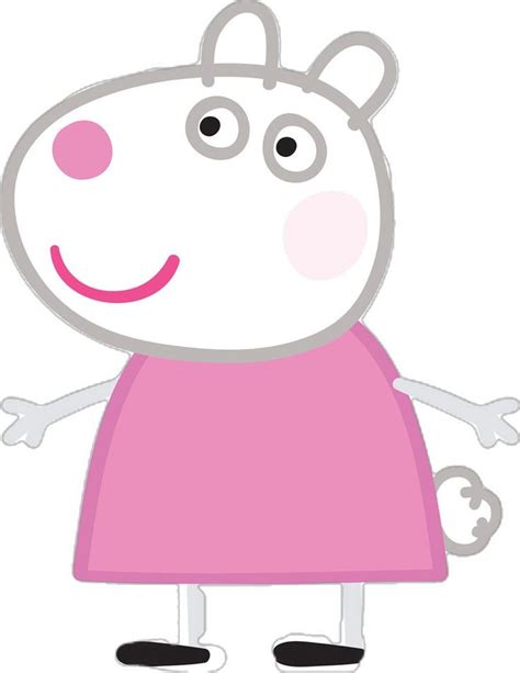 Peppa Pig Suzy RealBigs Officially Licensed Hasbro Removable Adhesi