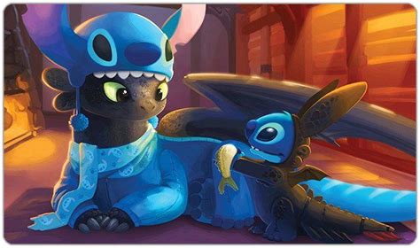 Cute Stitch And Toothless And Pikachu Luanetg