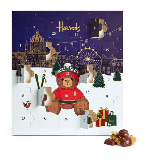 Harrods Henry The Harrods Bear Chocolate Advent Calendar 215g