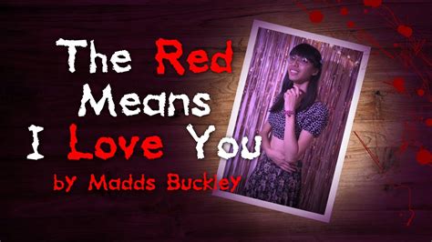 The Red Means I Love You MaddsBuckley Cover YouTube