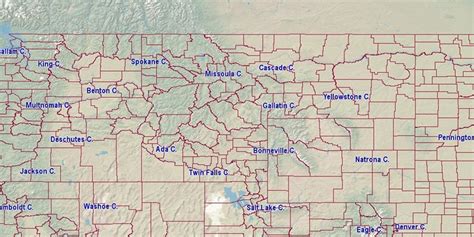 Ada County boundaries