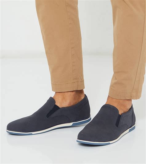 Buy Aldo BRAUNBOCK Solid Slip On Shoes In Navy | 6thStreet UAE