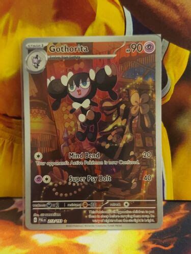 Pokemon Tcg Gothorita Paldea Evolved Illustration Rare Ebay